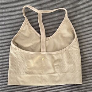 Spiritual Gangster Beige Sports Bra